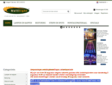 Tablet Screenshot of multilightholland.nl